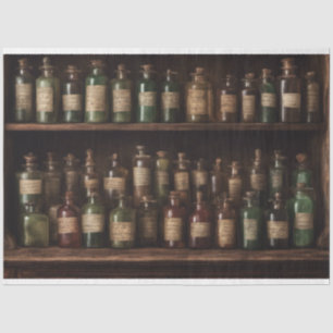 Halloween Apothecary Bottles Witch Outlander  Tissue Paper