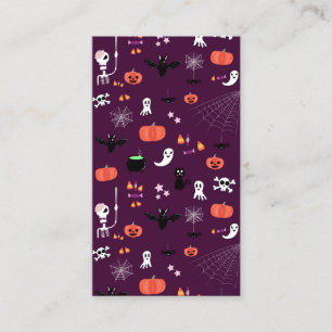 Halloween Appointment Card