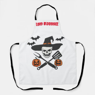 Halloween Aprons, Halloween Witch Warlock Cowboy Apron