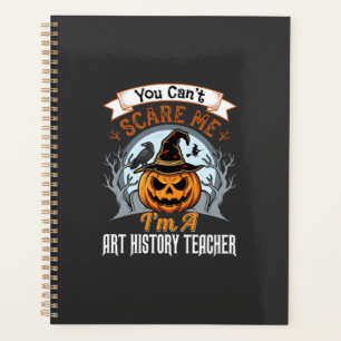 Halloween Art History Teacher Pumpkin Design Planner