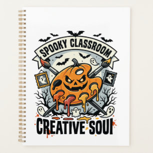 Halloween Art Teacher Spooky Classroom Planner