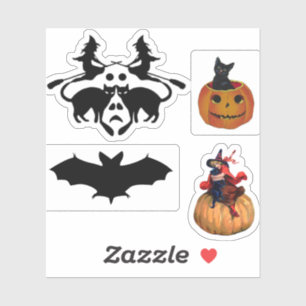 Halloween Assorted Custom-Cut Vinyl Sticker