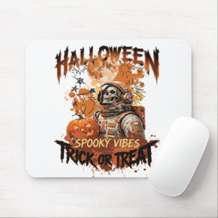 Halloween Astronaut Mouse Pad