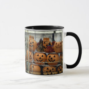 Halloween/Autumn Beverage Mug -  Pumpkins