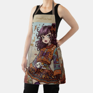 Halloween,Autumn Spooky Style, Spooky Cute, Apron