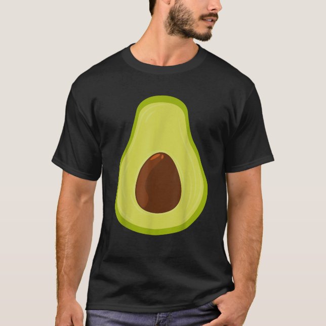 Halloween Avocado Costume Youth Apparel Adult Kids T-Shirt (Front)