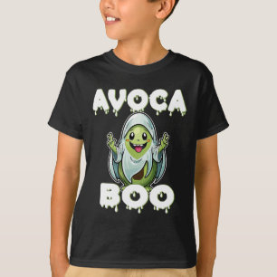 Halloween Avocado Pun Ghost Costume Funny Veggie A T-Shirt