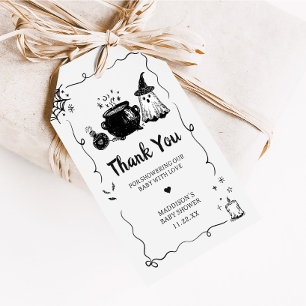 Halloween Baby is Brewing Baby Shower Favour Tags