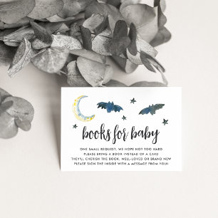 Halloween Baby Shower Book Request Enclosure Card