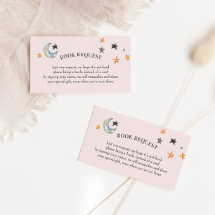 Halloween Baby Shower Book Request Insert Card