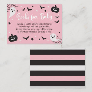 Halloween Baby Shower Books for Baby Card