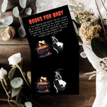 Halloween Baby Shower Books for Baby Insert