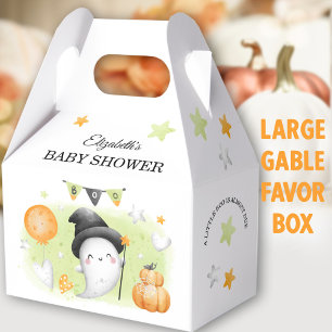 Halloween Baby Shower Cute Little Boo Large Gable Favour Box