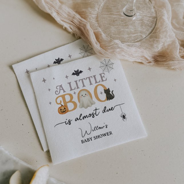 Halloween Baby Shower Decor Napkin (Creator Uploaded)
