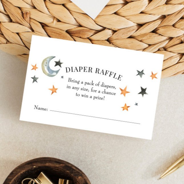 Halloween Baby Shower Diaper Raffle Insert Card (Creator Uploaded)