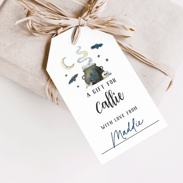 Halloween Baby Shower Display Gift Tags (Creator Uploaded)