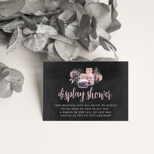 Halloween Baby Shower Display Shower Enclosure Card