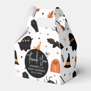 Halloween Baby Shower Favour Box