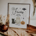 Halloween Baby Shower Favours Budget Flyer<br><div class="desc">For a Halloween baby shower, choosing our Boho Boo items is a fantastic way to bring a playful and festive spirit to the celebration. The design’s charming hand painted watercolor Halloween elements perfectly captures the fun and whimsical side of a festive spooky baby shower, creating a welcoming atmosphere for your...</div>
