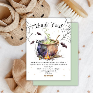 Halloween Baby Shower Gender Neutral Thank You 