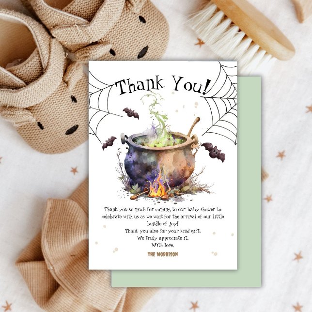 Halloween Baby Shower Gender Neutral Thank You  (Creator Uploaded)