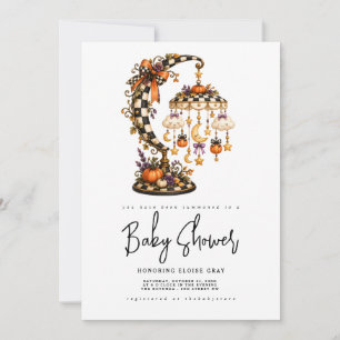 Halloween Baby Shower Invitation