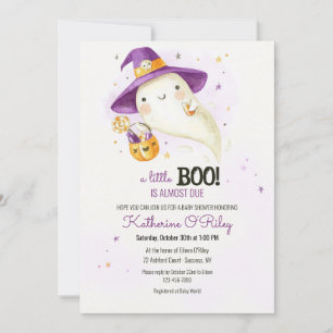 Halloween Baby Shower  Invitation