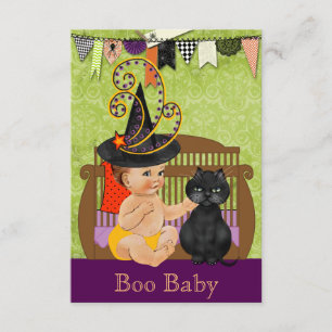 Halloween Baby Shower Invitation
