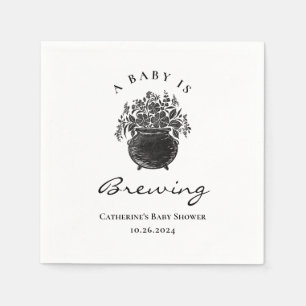 Halloween Baby Shower Napkins