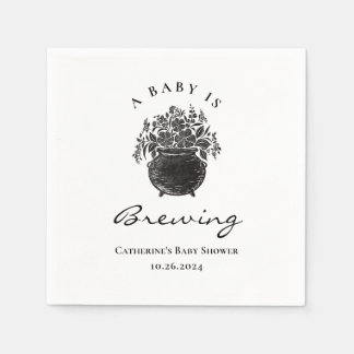 Halloween Baby Shower Napkins