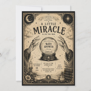 Halloween Baby Shower Spooky Gender Neutral Invitation