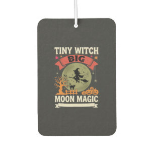 Halloween Baby Witch Moon Magic Car Air Freshener