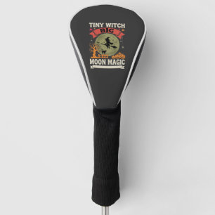 Halloween Baby Witch Moon Magic Golf Head Cover