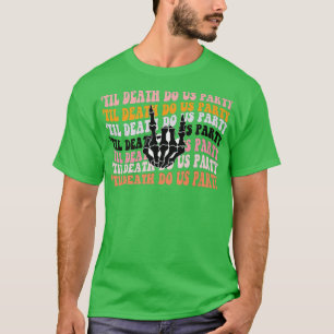 Halloween Bachelorette Party s Spooky Bride Or Die T-Shirt