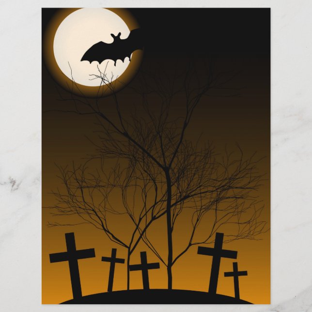Halloween Background Flyer (Front)