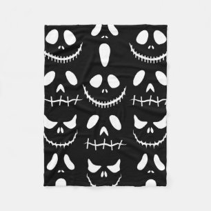Halloween background. Seamless pattern with hallow Fleece Blanket