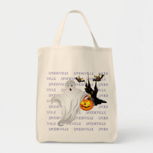 Halloween Bag-Ghost Tote Bag