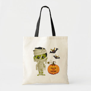 Halloween Bag-Mummy Boy Tote Bag