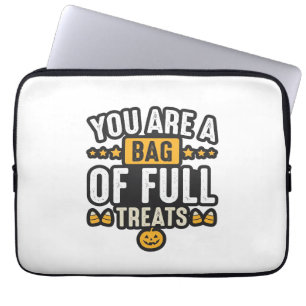 Halloween Bag Of Treats Vintage Vector Design_1