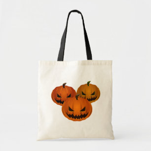 Halloween Bag-Scary Pumpkins Tote Bag