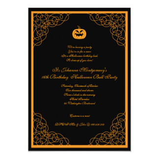 costume party invites