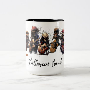 Halloween Band Two-Tone Coffee Mug