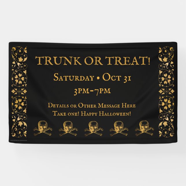 Halloween | Banner | Trunk or Treat! (Horizontal)