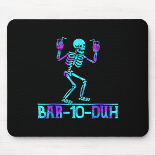 Halloween Bar 10 Duh Skeleton Drinking Costume Mouse Mat