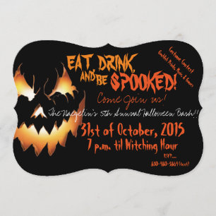 Halloween Bash Invitation