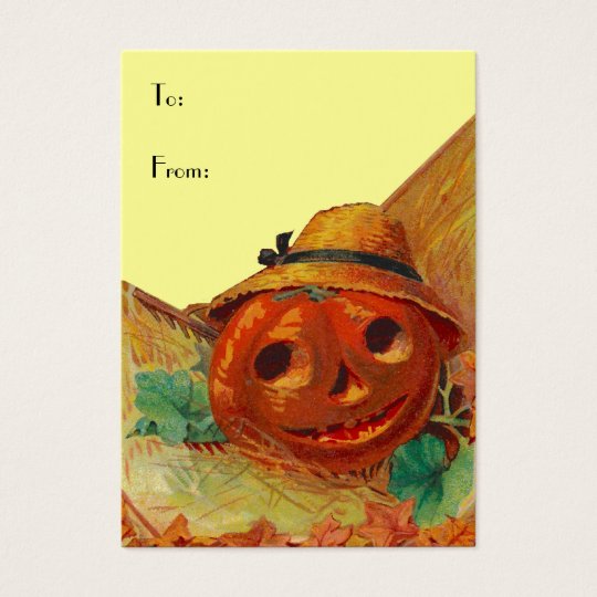 HALLOWEEN BASKET TAGS ~ GIFT TAG CARDS & BUSINESS