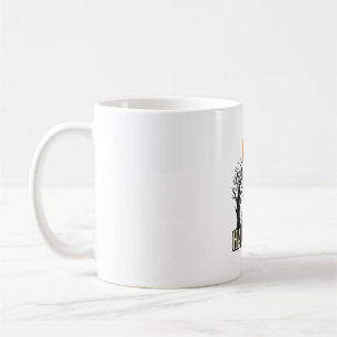 Halloween Basketball Happy Halloween Vintage Sport Coffee Mug