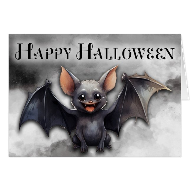 Halloween Bat (Front Horizontal)