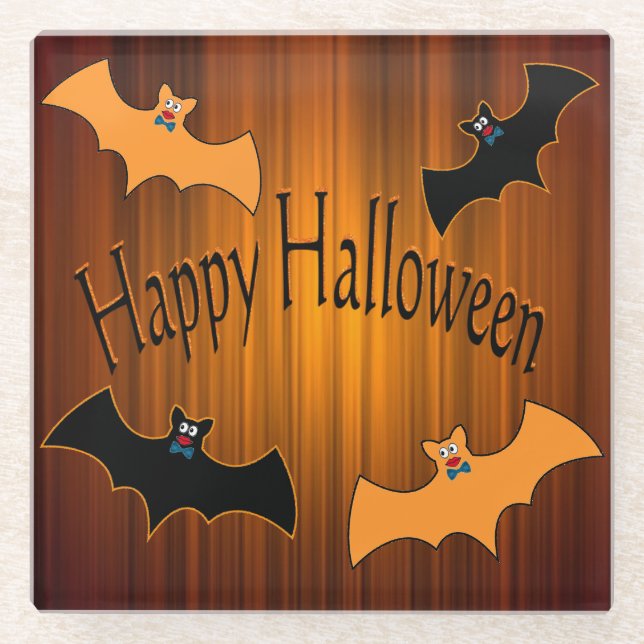 Halloween Bat coaster (Front)
