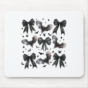 Halloween Bat Coquette Bow Halloween Bat Coquette Mouse Mat